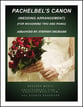 Pachelbel's Canon (Wedding Arrangement: for Woodwind Trio - Piano Accompaniment) P.O.D. cover